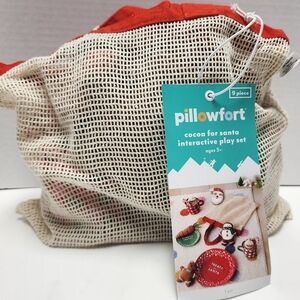 Cocoa for Santa Kids' Holiday Interactive Play Set Pillowfort New Christmas Toy
